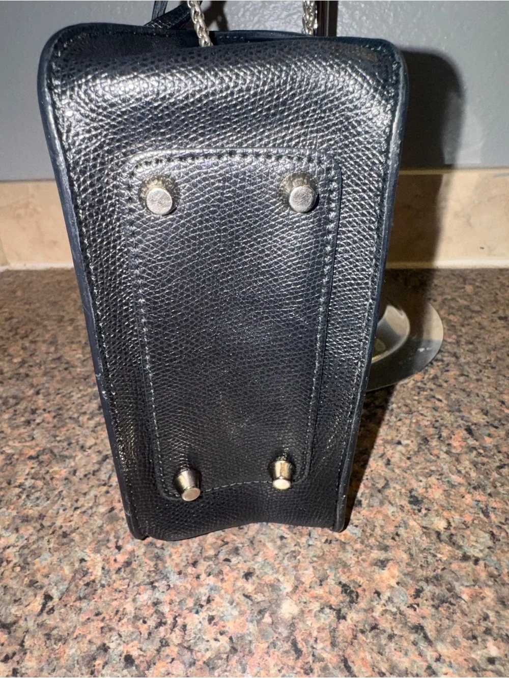 Furla metropolis Black Leather Crossbody EUC
